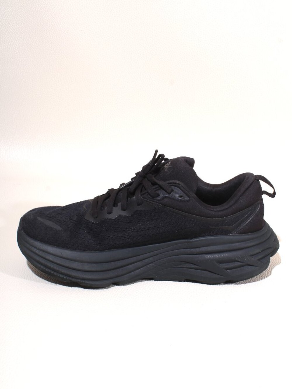 Hoka One One Bondi 8 1123202-BBLC Sneakers Mens Size 9 D Black Running Shoes - Picture 4 of 9
